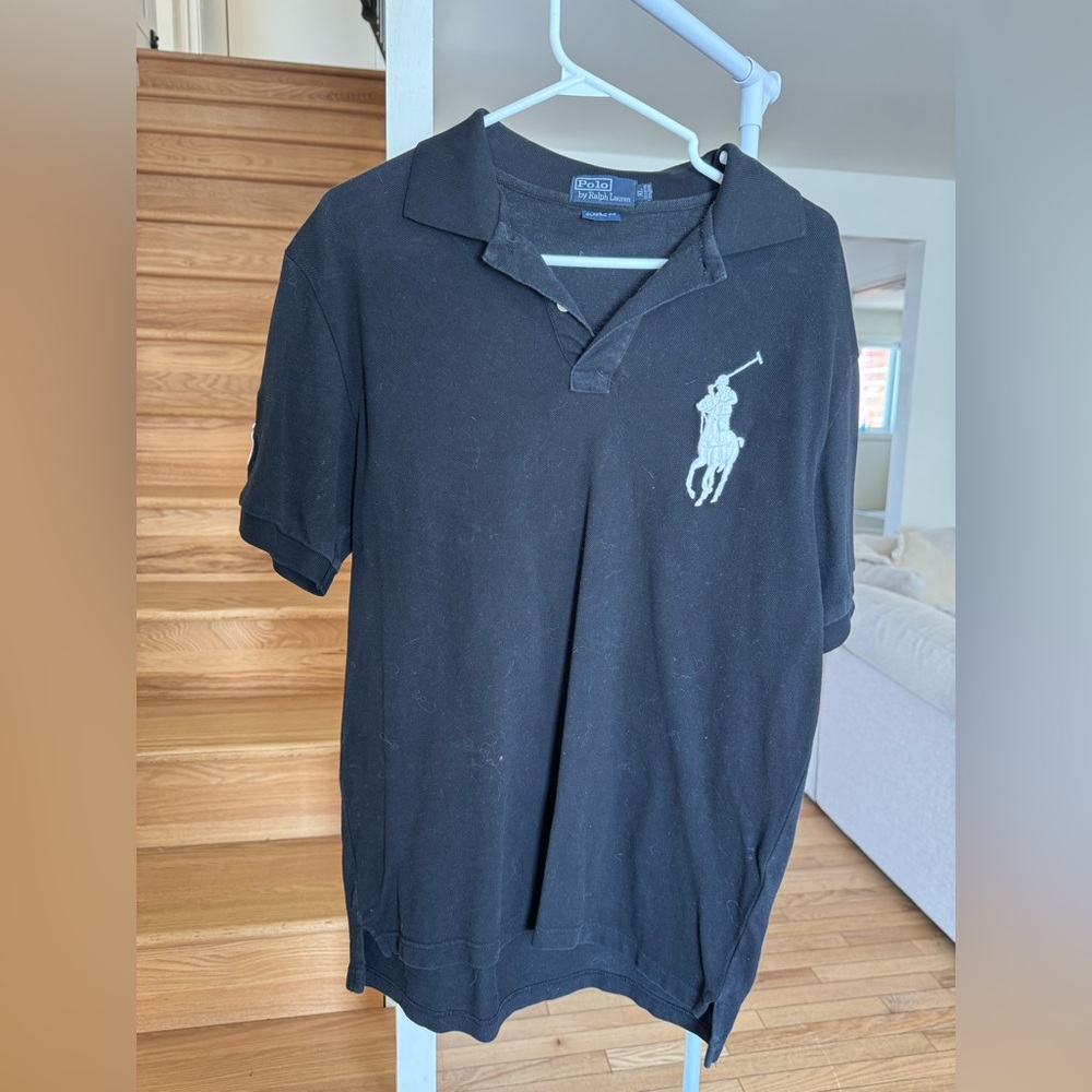 Ralph Lauren Men's Polo Shirt in Black